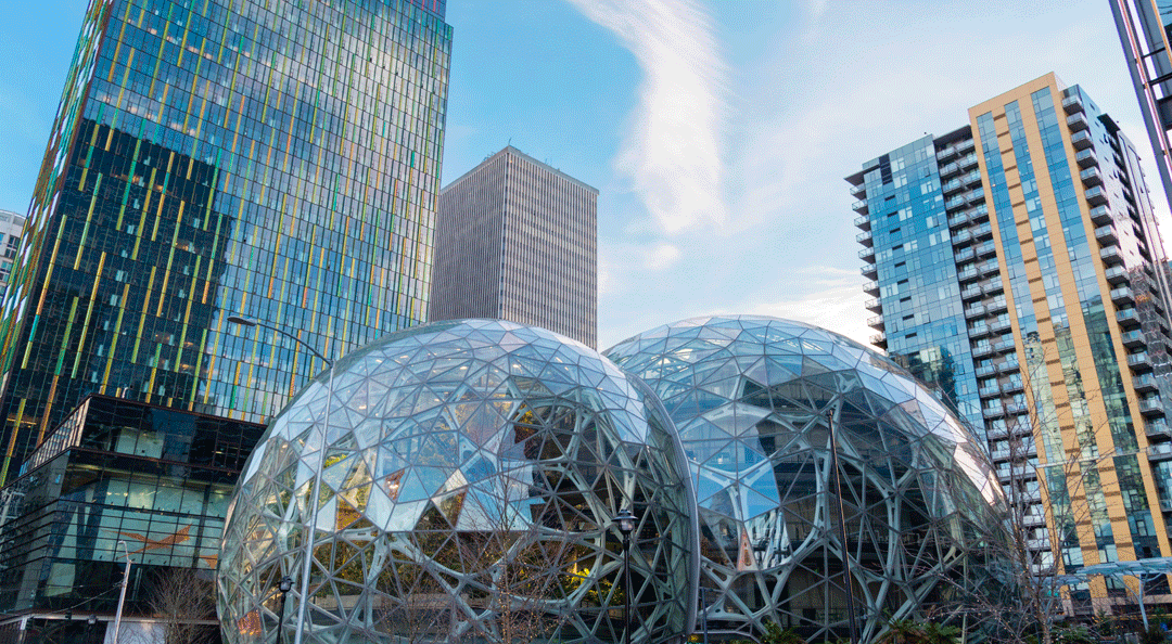 Amazon スフィア: ワシントン州シアトル
