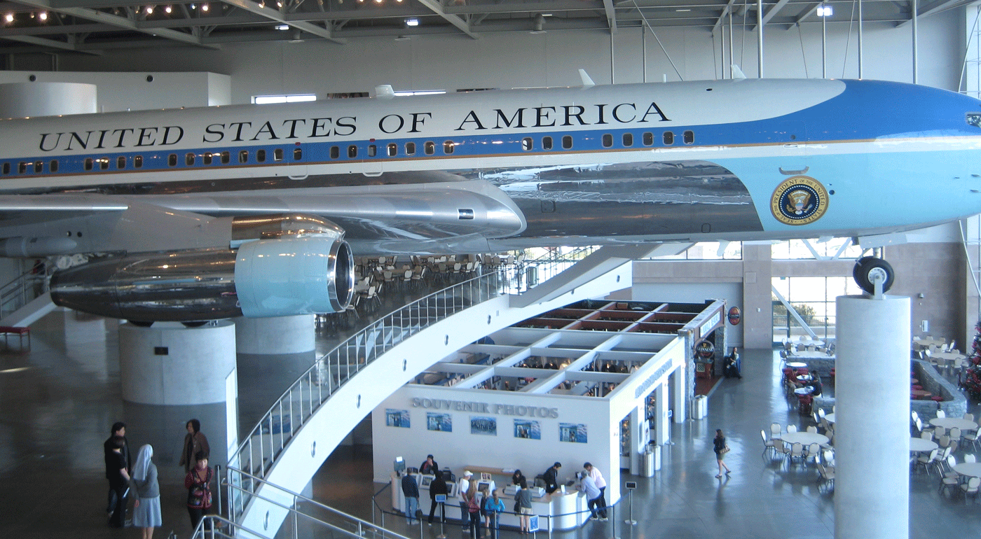 Reagan Presidential Library Air Force One